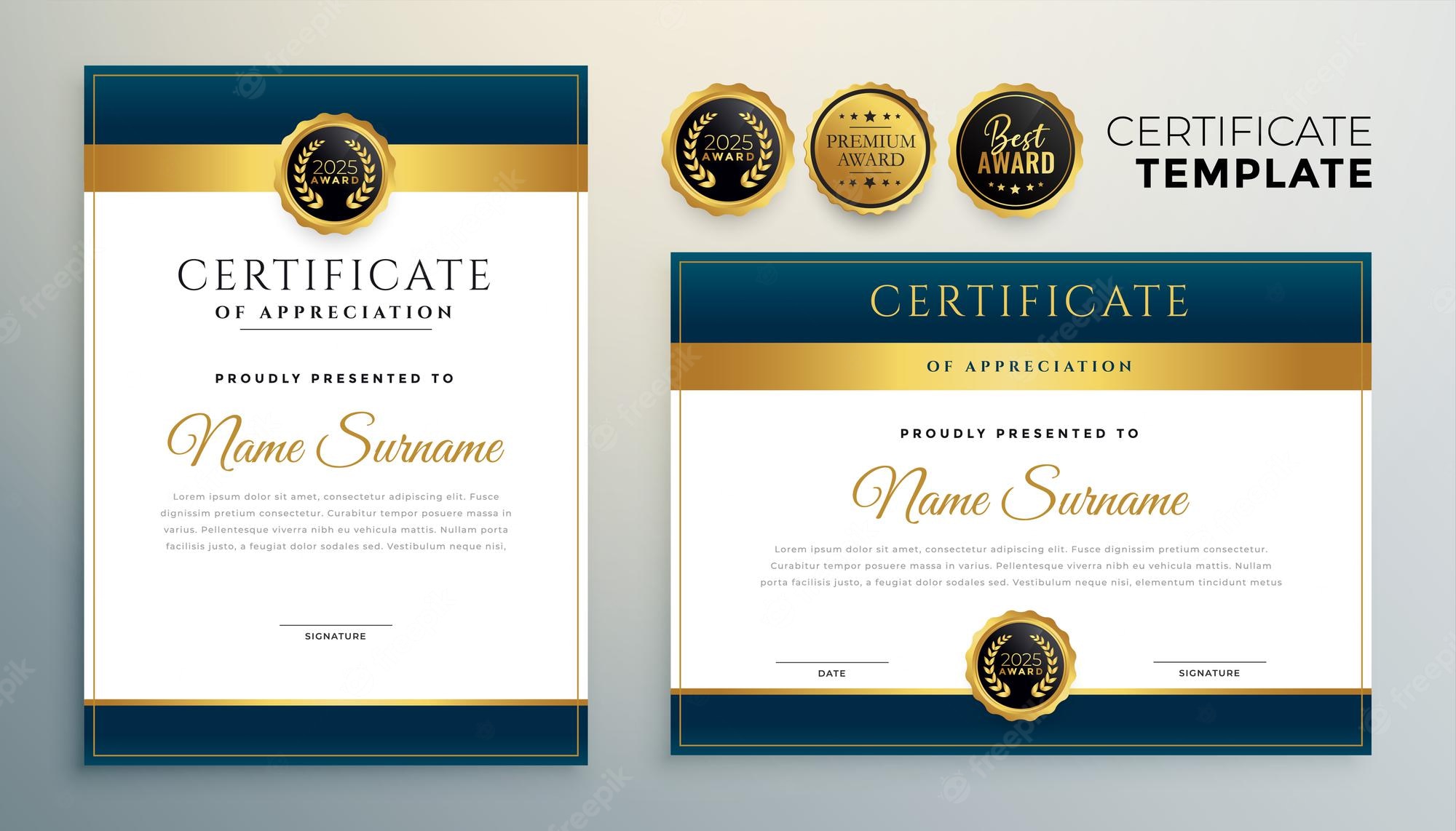 golden certificate