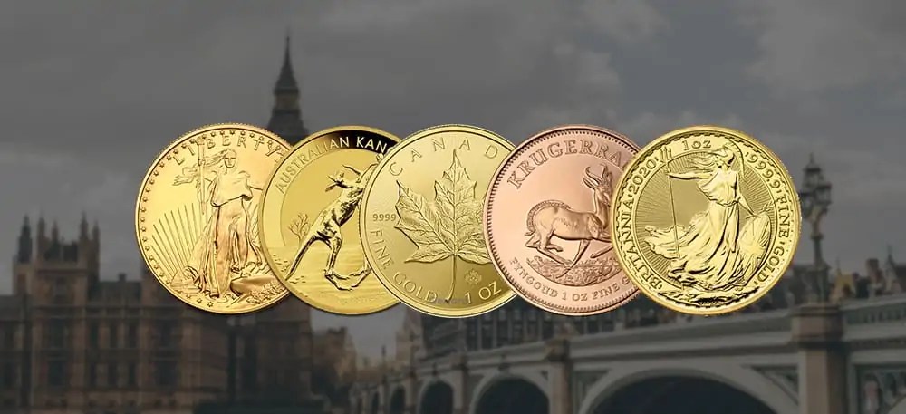 1oz gold coins